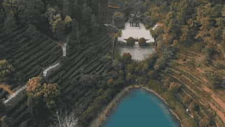 苏州九龙潭风景航拍短片